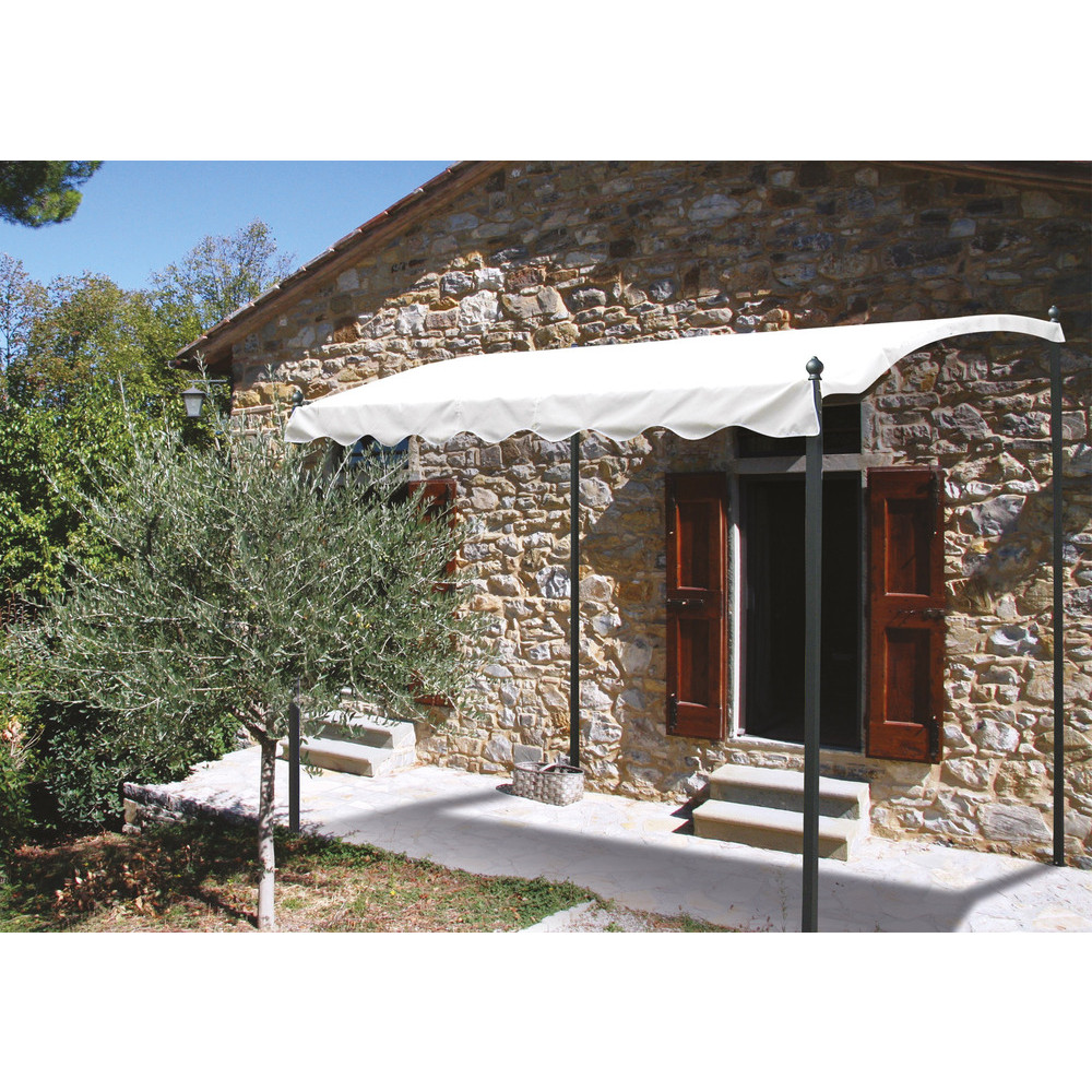 Gazebo Pergola dimensioni 2x3, colore Bianco