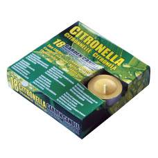 Citronella Lumini dimensioni Ø3.8xH1.3cm