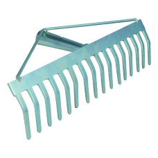 Rastrello zincato 16 denti