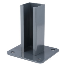 Piastra ferro 50x50mm grigio