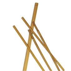 Cannetta in bamboo naturale. H 90 cm