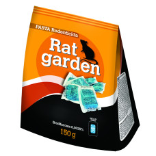 Rat garden esca rodenticida in bocconi busta da 150gr (sacchettini 10gr)