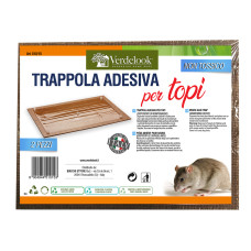 Trappola adesiva per topi conf.2pz - 19x14cm