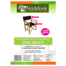 Linea legno garden  kit ricambio seduta e schienale per 62843