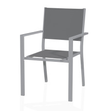 Sedia sardegna grigia 57x58xh87cm