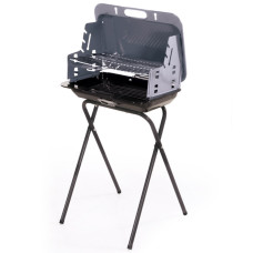 Barbecue a valigetta in acciaio inox