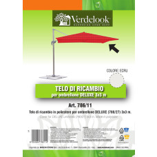 Telo ricambio per ombrellone deluxe 3x3m