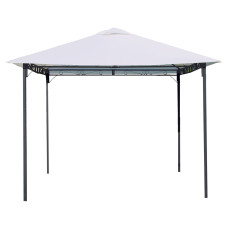 Gazebo Style dimensioni 3x3m colore Bianco