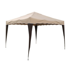 Gazebo Pieghevole dimensioni 3x3, colore beige