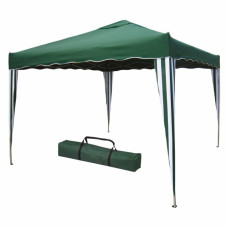 GAZEBO PIEGHEVOLE CON BORSA 3X3 VERDE