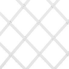 Traliccio estensibile in Plastica bianco dimensioni 100x300, colore bianco