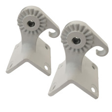 Coppia ganci a uncino per braccetti milos