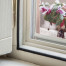 Zanzariera per finestra a strappo dimensioni 130x150, colore nero