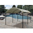 Gazebo Onda dimensioni 3x4m colore bianco