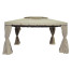 Gazebo Roma dimensioni 3x4, colore beige